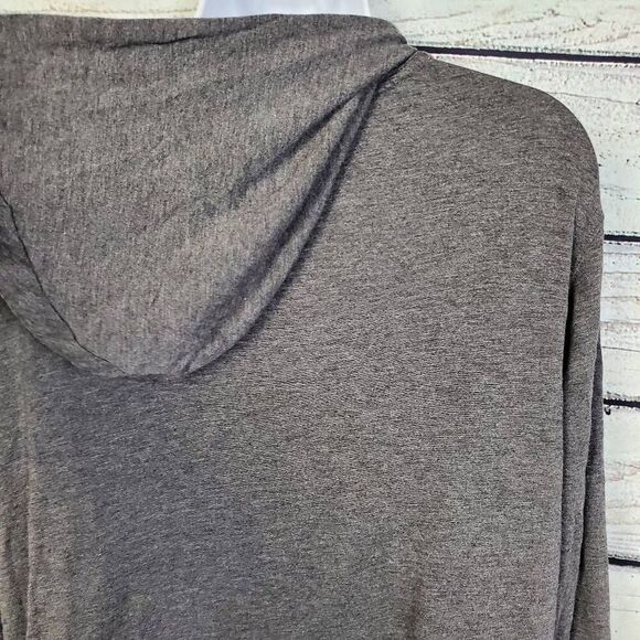 Maurices Women’s Hoodie XL Gray Soft Lightweight Long Sleeve Pullover - Picture 5 of 8
